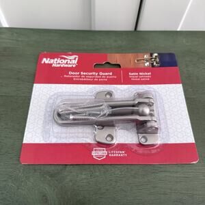New National Hardware Door Security Guard Satin Nickel N335-984